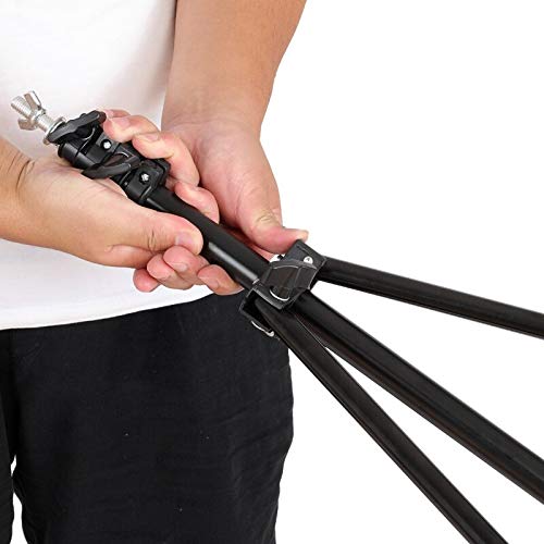 Yugam� Photography T-Shaped Background Stand,6ft Wide 9ft Tall Adjustable Support Photo Studio with 2 Clip(T Stand Only)