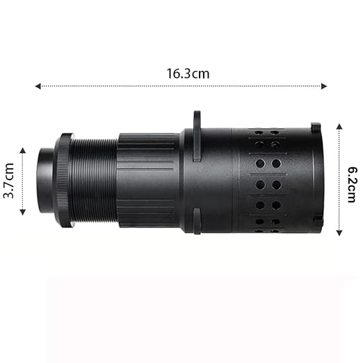 Yugam Mini Optical Bowens Mount Projector Attachment Spotlight Conical Optical Snoot Photography