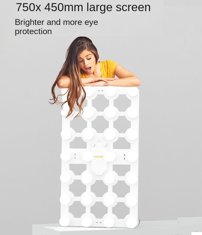 YUGAM 399A 200W Soft Bulb Box Studio LED Baby Light Photography Kit, Full Outdoor Photography Lighting Kit
