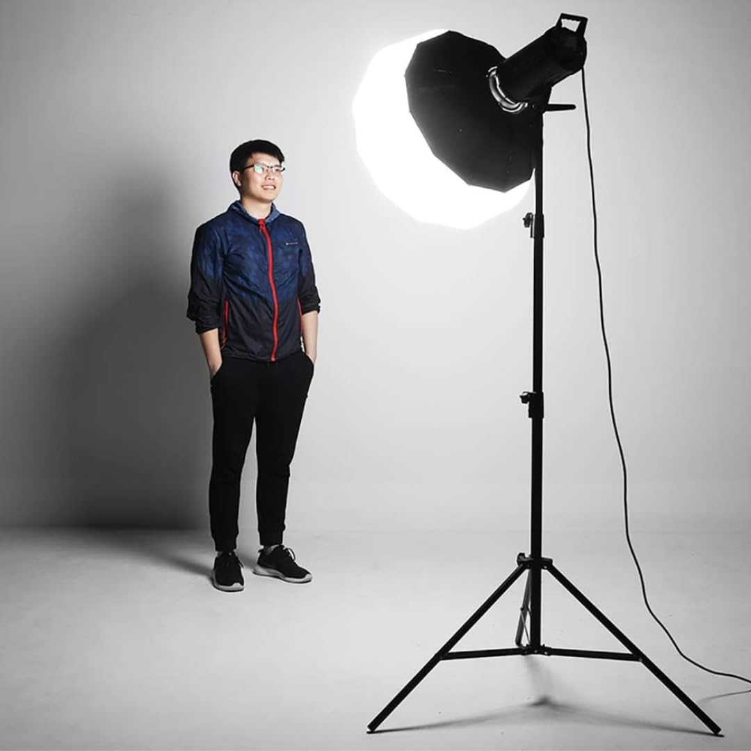 YUGAM 400 Watt LED Softbox Lighting Kit with Lantern Diffuser, Lights and Tripods, Remote Control (Pack of 2)