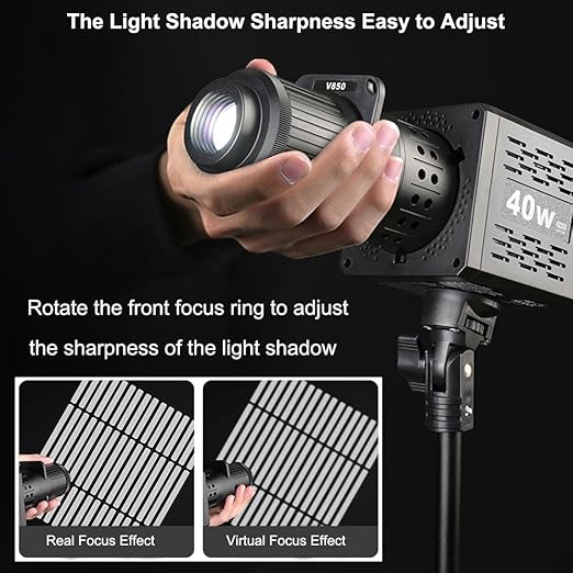 Yugam Mini Optical Bowens Mount Projector Attachment Spotlight Conical Optical Snoot Photography