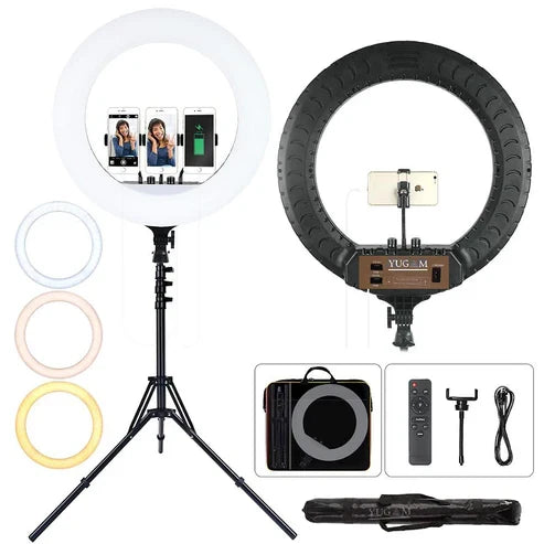 Yugam YR22 22 Inches Big LED Ring Light with Stand