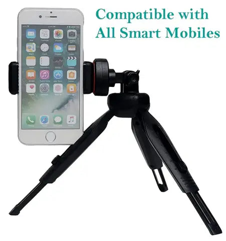 YUGAM Portable & Extendable Multifunctional Mini Tripod with Mobile Holder