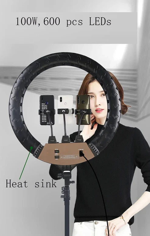 Yugam YR22 22 Inches Big LED Ring Light with Stand