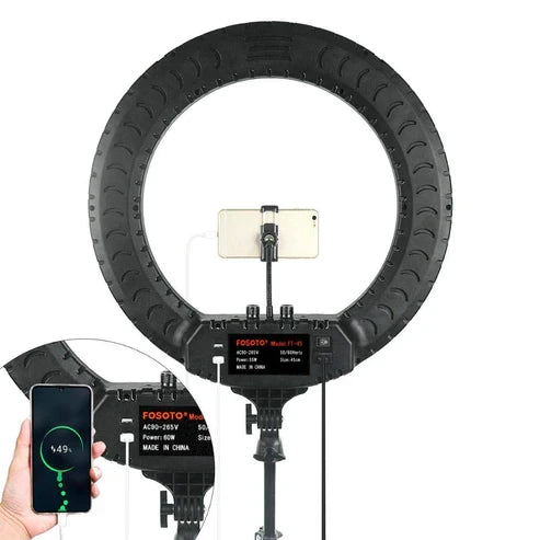 Yugam YR22 22 Inches Big LED Ring Light with Stand