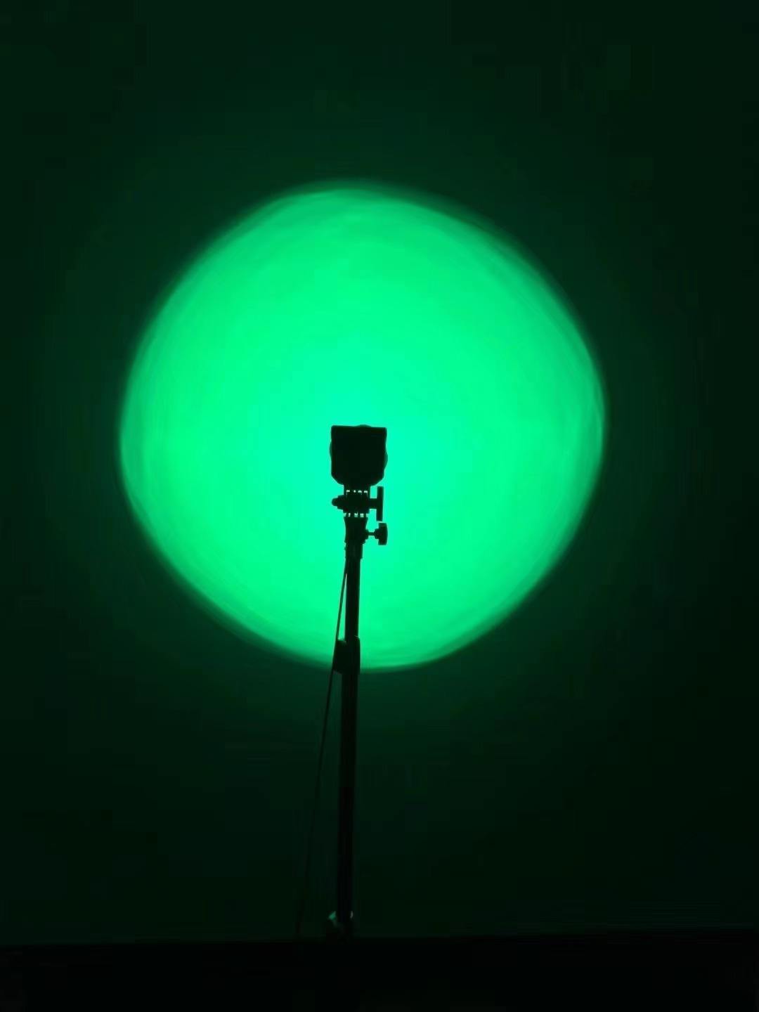 Yugam FSD-168 24W RGB Spotlight Lights Color Studio Lens Zoom Continuous Photography COB Lighting