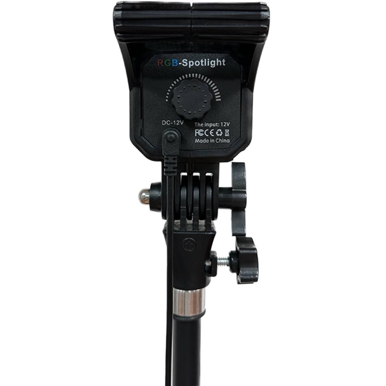 Yugam FSD-168 24W RGB Spotlight Lights Color Studio Lens Zoom Continuous Photography COB Lighting