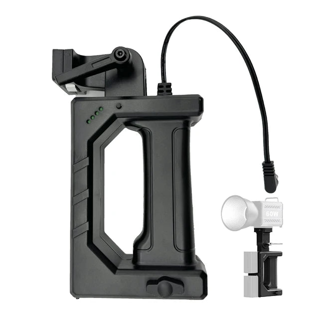 Yugam ZU60 LED fill light handheld COB light dual color 60w+ Dual Battery Handle