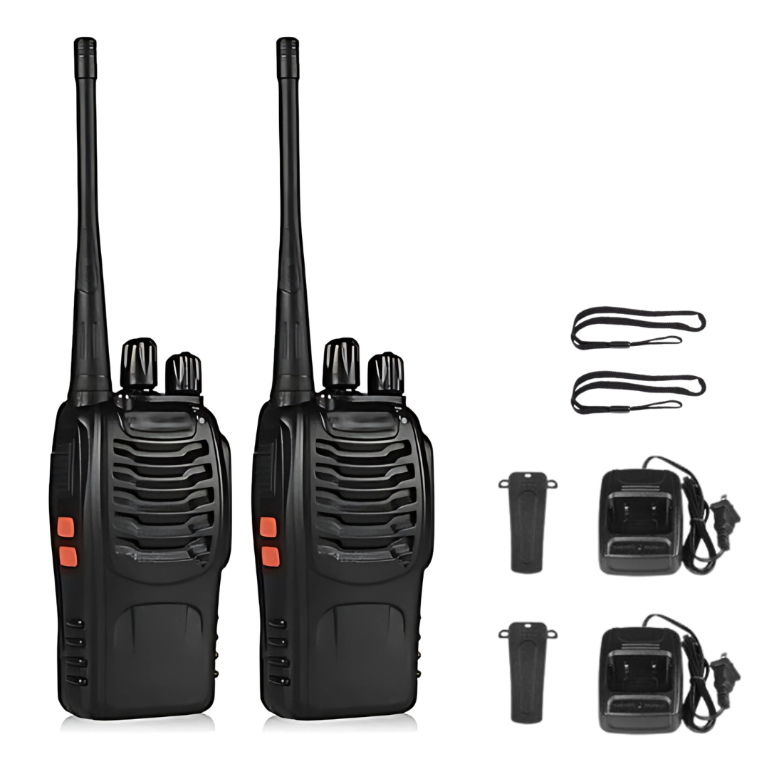 Baofeng Walkie Talkie BF-888S 2 Pair 5Km Range Radio Waky toki