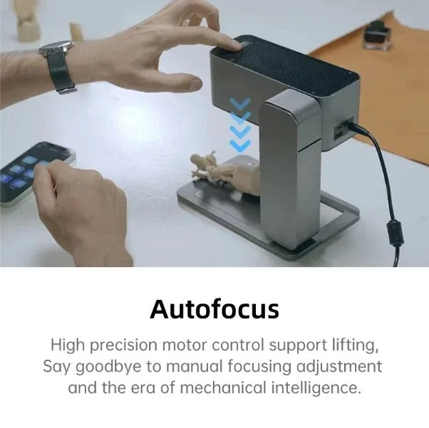 MR.CARVE Z3 Laser Engraver Portable Laser Engraving Machine C1 60W for Mobile APP wood Plastic Painted Metal