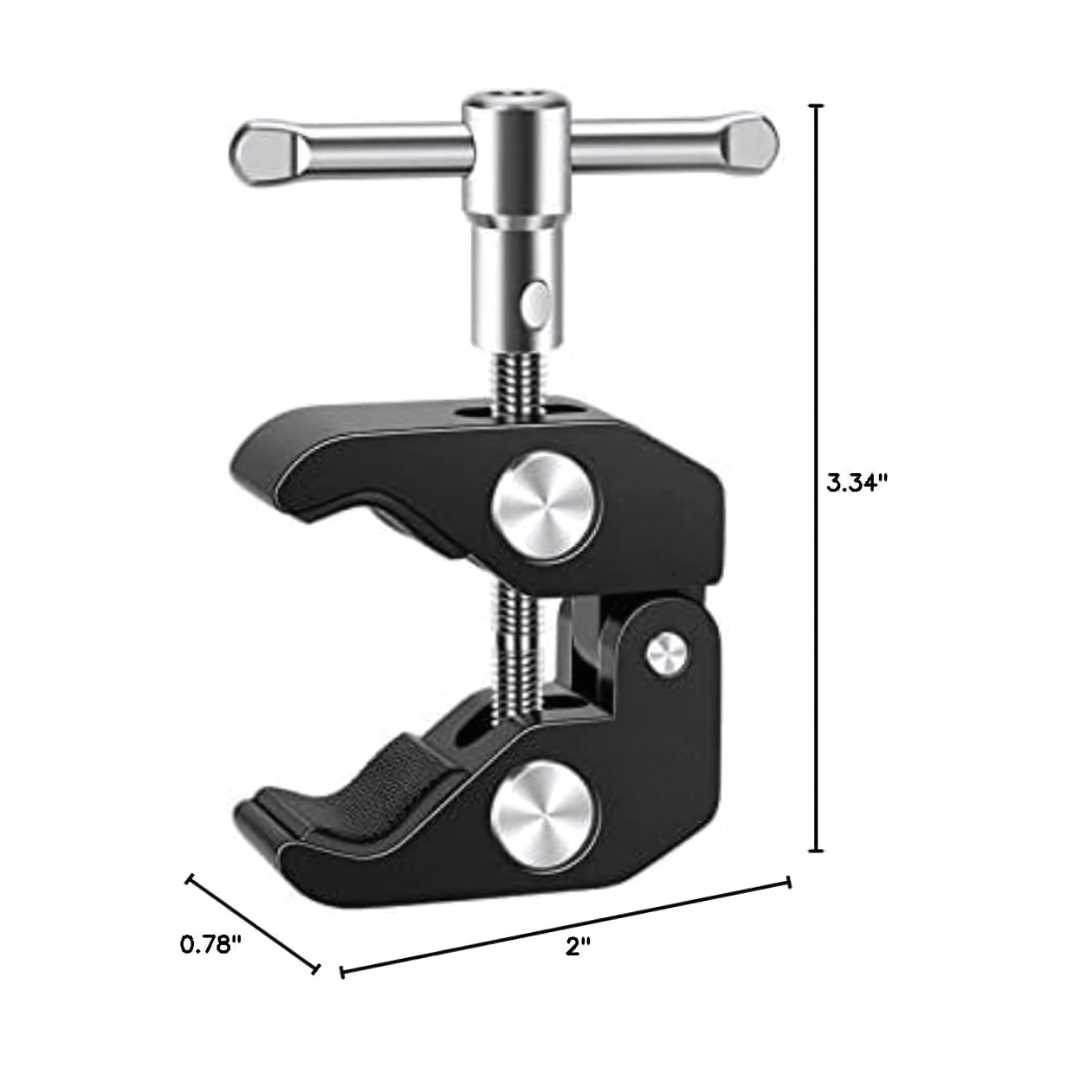 YUGAM Magic Articulating Adjustable Arm with 1/4" Tripod Screw for DSLR Camera, LCD Monitor, LED Lights, Flash Light, Microphone
