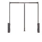 Durable Aluminum Alloy Pull-down Closet Rod Wardrobe Lift Rail cloth lifter