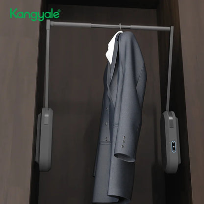 Electric automatic Pull Down Clothes Hanger Aluminum Alloy Electric Closet Hanger for Wardrobe