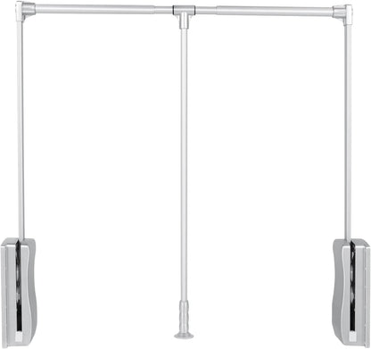 Durable Aluminum Alloy Pull-down Closet Rod Wardrobe Lift Rail cloth lifter