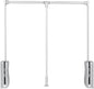 Durable Aluminum Alloy Pull-down Closet Rod Wardrobe Lift Rail cloth lifter