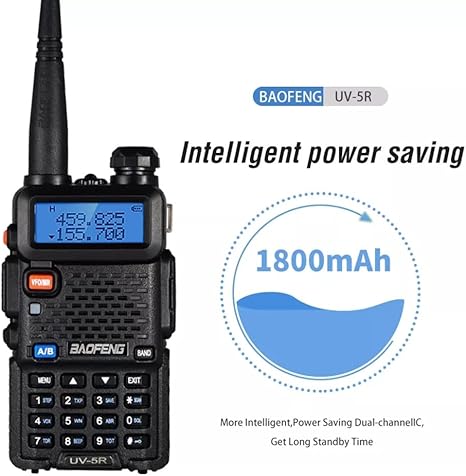 UV-5R Two Way Radio High Power VHF UHF Handheld Transceiver Walkie Talkies 1Pc