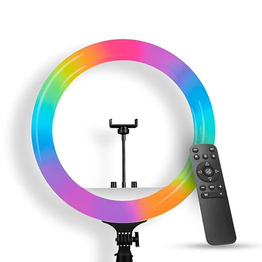 Plokama R45 Soft LED Ringlight Perfect For Videography And Photography