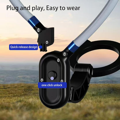 Hands-Free Neck Holder for Recording – POV/Vlog Phone Holder with Magnetic Neck Mount, Compatible with iPhone, Android, DJI (Magnetic Neck Holder)