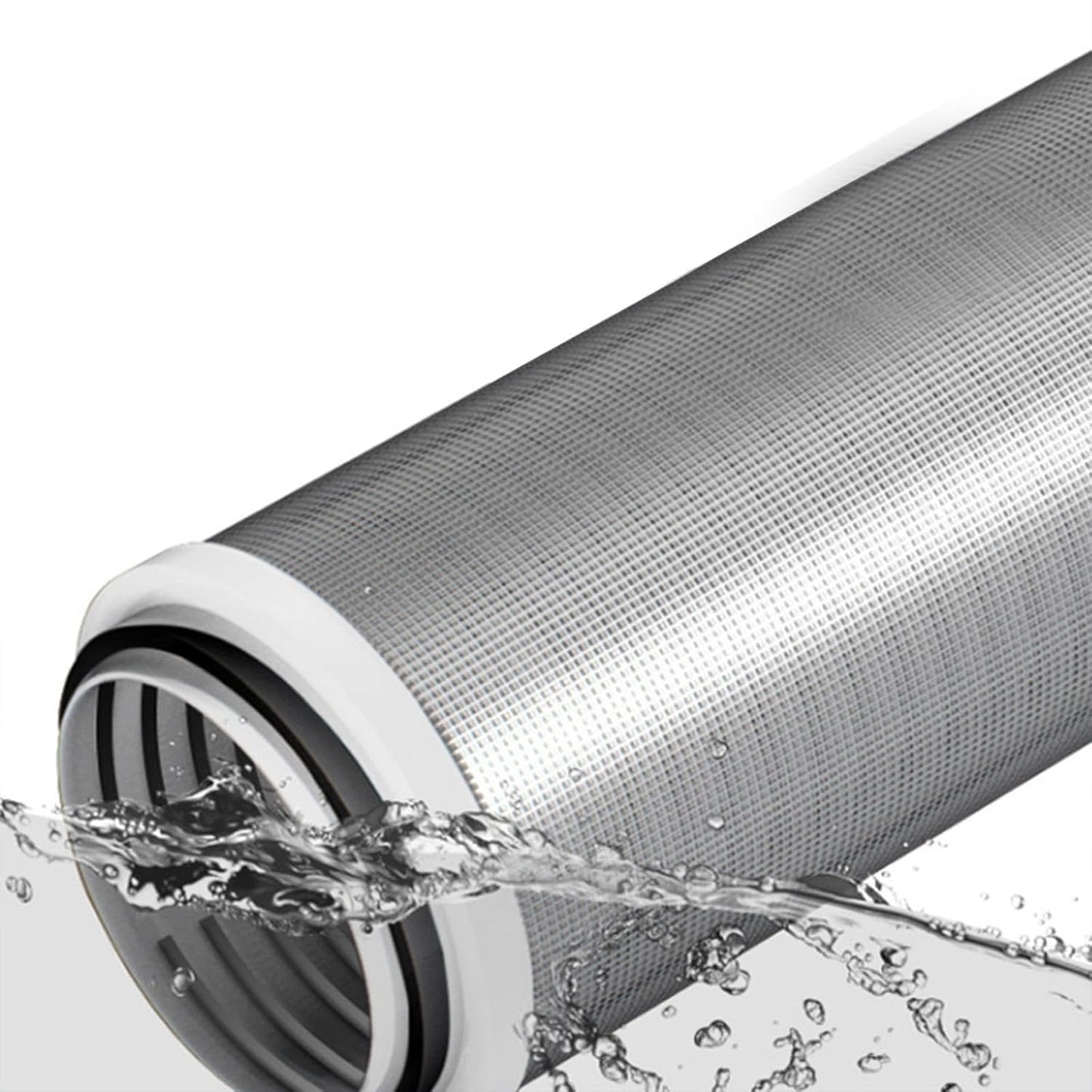 Household Water Heater Inlet Filter with 316 Stainless Steel Mesh | 40 Micron Fine Filter | 2.2 cm Inner Diameter | Anti-Rust Pre-Filter for Water Heater, Washing Machine & Under Sink