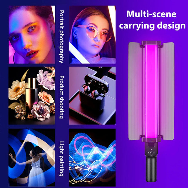 YUGAM ZRGL-2000 30W RGB Handheld LED Light Stick Lighting With WandDoor Colorful