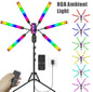 YUGAM RGB 6 ARM Fill Beauty Light (With Tripod)