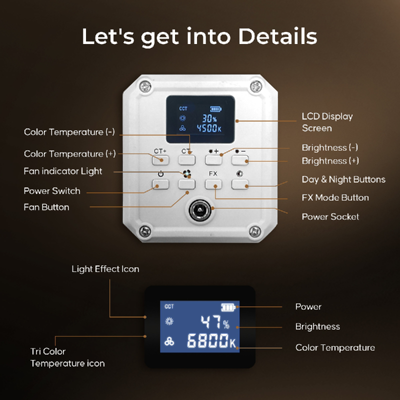 Digitek (DCL-60 WBC) Bi-Color Handheld contionuous Led Light DCL-60 WBC