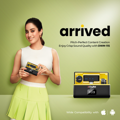 DIGITEK® (DWM-115) 2-in-1 Wireless Microphone