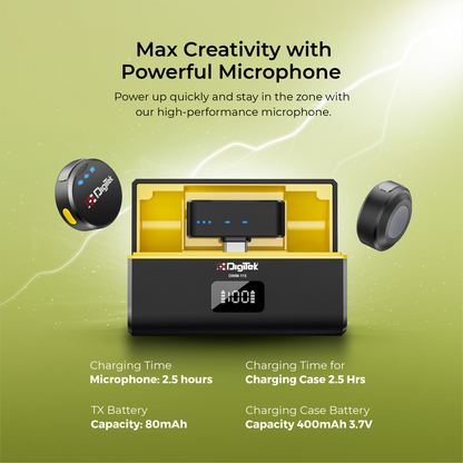 DIGITEK® (DWM-115) 2-in-1 Wireless Microphone