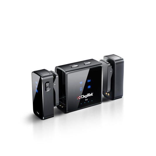 DIGITEK® (DWM-117) 2-in-1 Wireless Microphone