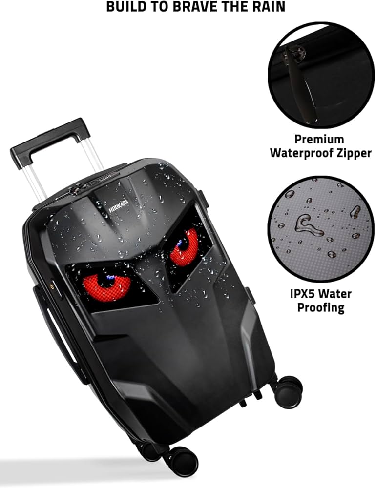 Knight Eye Hover Trolley wheel Cabin Bag works with App