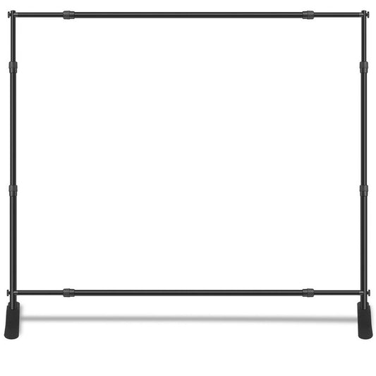 YUGAM 8x8ft Telescopic Tube Backdrop Banner Stand,Elevate Your Photography