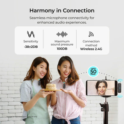 Digitek® (DWM 105) 2 in 1 Wireless Microphone System