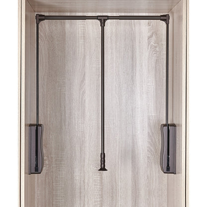 Durable Aluminum Alloy Pull-down Closet Rod Wardrobe Lift Rail cloth lifter