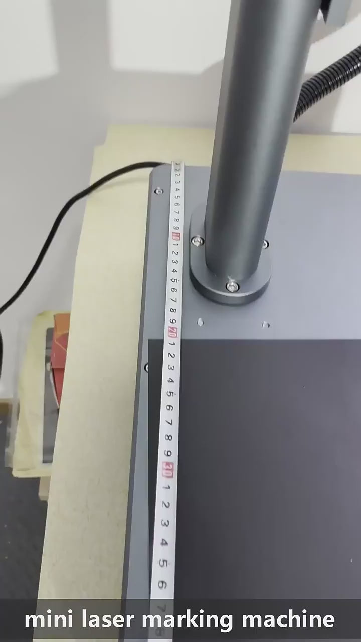 YUGAM EZCAD 20W Fiber Laser Marking Portable Machine for Metal